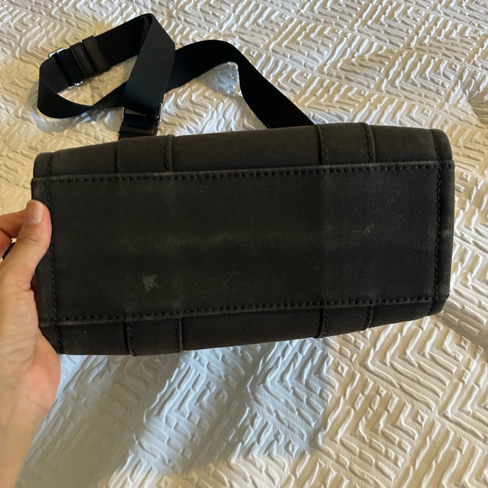 Marc Jacobs Black Canvas Tote Bag - Picture 5 of 11